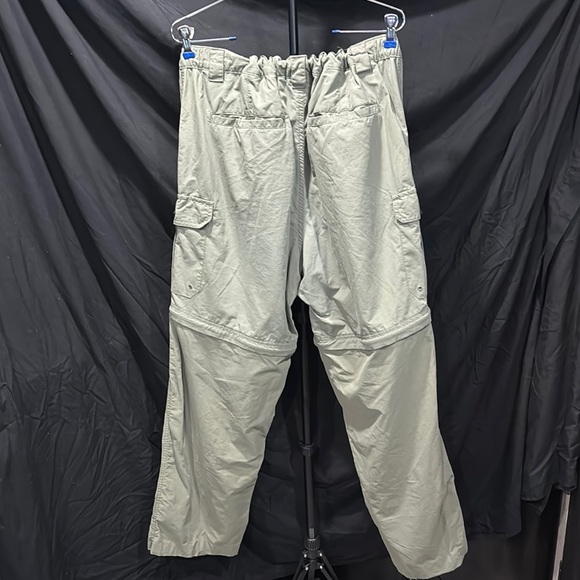 Outdoor Life Green Cargo Convertible Pants - Picture 3 of 6